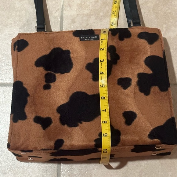 Rare Kate Spade furry cheetah print bag - Picture 7 of 12